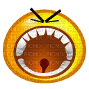 Screaming emoji - PNG gratuit