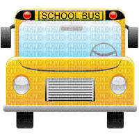 Kaz_Creations Cartoon School Animals Bus - png gratis