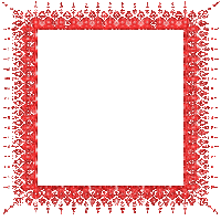 red glitter frame - Darmowy animowany GIF