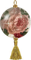 rose ornament - GIF เคลื่อนไหวฟรี