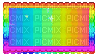 rainbow stamp3 - GIF animé gratuit