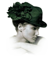 Kaz_Creations Woman Femme Hat Green - zdarma png