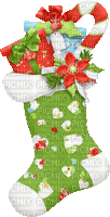 Christmas. Christmas sock. Leila - 免费动画 GIF