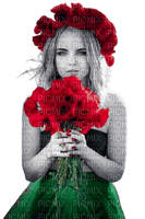 loly33 femme coquelicot - ilmainen png