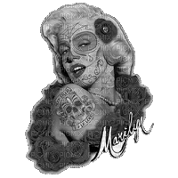 marilyn gangsta - 無料のアニメーション GIF