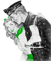 soave couple vintage  skating ice winter - δωρεάν png