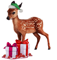 christmas deer - zdarma png