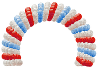 Kaz_Creations Colours Balloons Independence Day - gratis png
