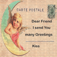 postcard milla1959 - GIF animado gratis