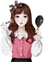 Lovely girl by Mellow make-up - PNG gratuit