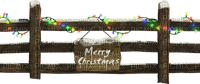 Christmas.Fence.Clôture.Noël.Victoriabea - PNG gratuit