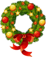 christmas wreath - gratis png
