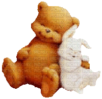 teddy bunny love  peluche lapin amour gif