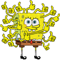 Spongebob Schwammkopf - Бесплатный анимированный гифка