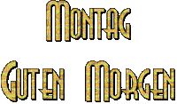 montag - Gratis animerad GIF