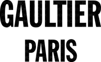 Kaz_Creations Logo Text Gaultier Paris - безплатен png
