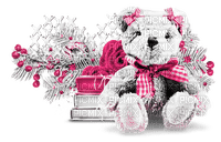 soave deco christmas branch bear deco toy - δωρεάν png