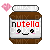 Nutella ♥ - Бесплатный анимированный гифка