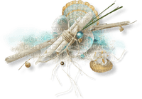 coquillage perle et parchemin - 無料png