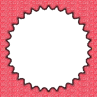 Red pink Glitter Frame - Free animated GIF