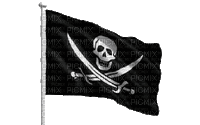 bandiera pirata - Gratis animerad GIF