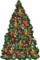 Weihnachtsbaum - GIF animate gratis