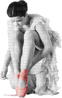 soave woman ballerina black white pink - δωρεάν png
