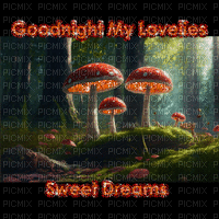 Goodnight My Lovelies, Sweet Dreams - GIF animasi gratis