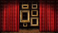 Kaz_Creations Curtains Frames - 免费PNG