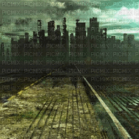 Abandoned City - GIF animate gratis