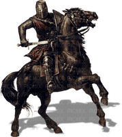Knight with Horse 2 - Free PNG