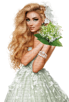 Woman. Spring. Lily of the valley. Leila - kostenlos png