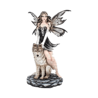 fairy and wolf - zdarma png