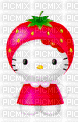 fruit hello kitty - Безплатен анимиран GIF