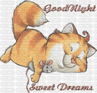 GOOD NIGHT Sweet Dreams - Ingyenes animált GIF