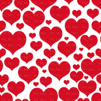 Kaz_Creations Valentine Deco Love  Hearts Red Backgrounds Background - png gratuito
