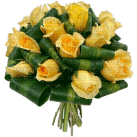 buquê de rosas amarelas-l - PNG gratuit