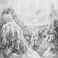 Y.A.M._Winter background black-white - Besplatni animirani GIF