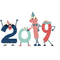 happy new year - GIF animado grátis