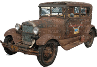 rusty old car bp - zdarma png