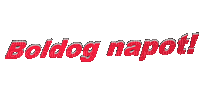 Boldog napot - Δωρεάν κινούμενο GIF