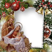 Christmas.Noël.Cadre.Frame.Victoriabea - PNG gratuit