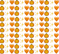Emoji Halloween background overlay