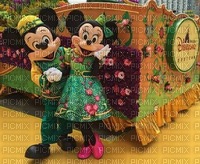 image encre couleur Minnie Mickey Disney anniversaire dessin texture effet edited by me - kostenlos png