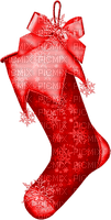 Stocking.Snowflakes.Red - ilmainen png