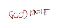 Good Night Text - Bogusia - png ฟรี