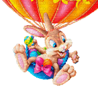 Easter hare by nataliplus - Бесплатный анимированный гифка