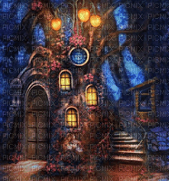 Rena Fantasy blue Background Hintergrund - png gratis