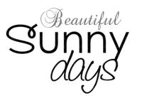 Sunny days.Text.phrase.deco.Victoriabea - Free PNG