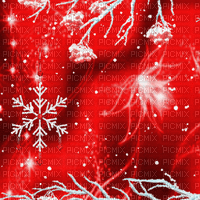 Bg.winter.branche.snow.qnowflake.red.idca - Ilmainen animoitu GIF